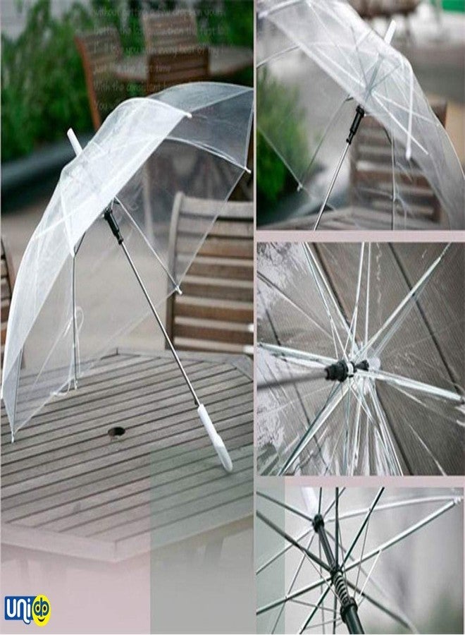 sonilex Selling Uniqness UNIq Clear Bubble Umbrella, Transparent, Durable Wind-Resistant Umbrella with Sturdy Bubble Design Incapable of Flipping Inside Out - Image 2